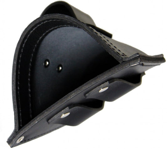 Vinduespudser sort læder værktøjsholder