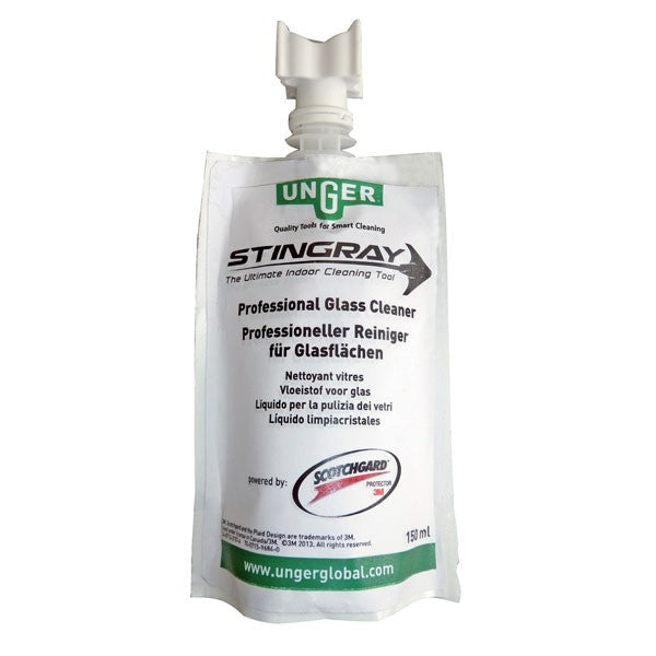 STINGRAY Glass Cleaner 150ml Denne glasvæske passer til Stingray Indoor Rengørings kit.