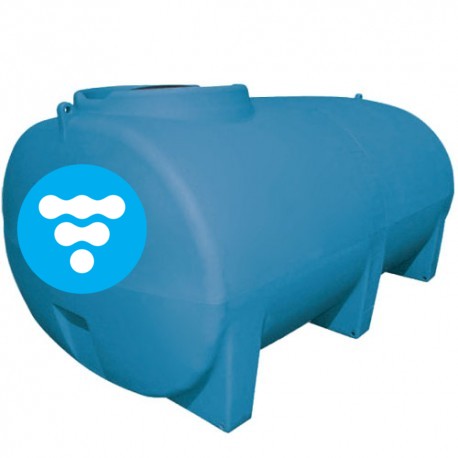 Transport tank horisontal vandret 2500 liter