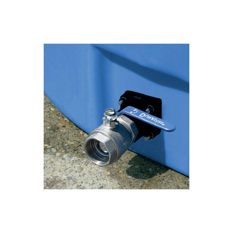 Kugleventil aftapningshane 2" til plasttank