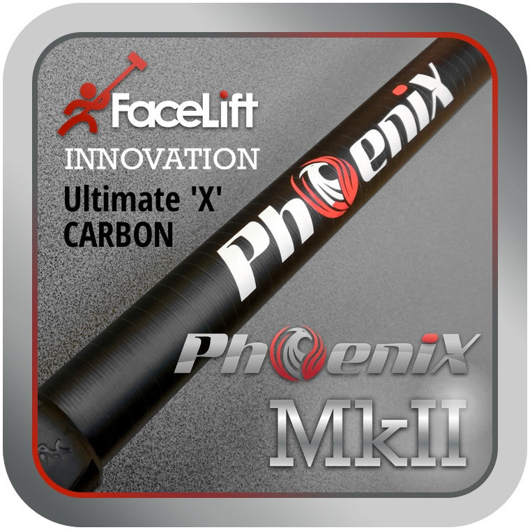 7,6 meter Facelift PhoeniX Kulfiber Teleskopstang med vandgennemløb Glasfiber Facelift  vandførende teleskopstænger pole-systems-vandførende hybrid kulfibe Neon 22 Neon 45