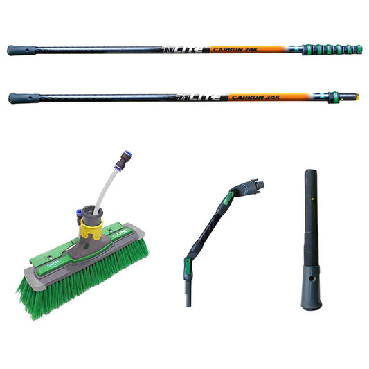 nLITE® CARBON 24K Komplet teleskopstang 11,65m