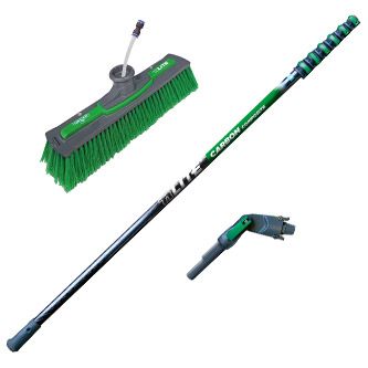 nLITE® CARBON hybrid teleskopstang komplet sæt 6m