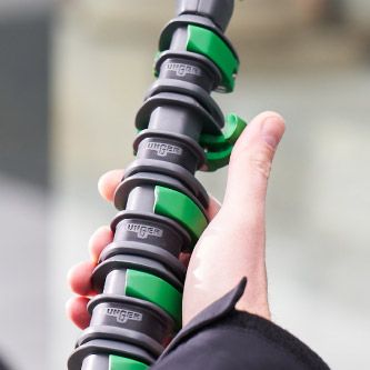 UNGER nLite Carbon 24K vandførende teleskopstang 8,60 meter