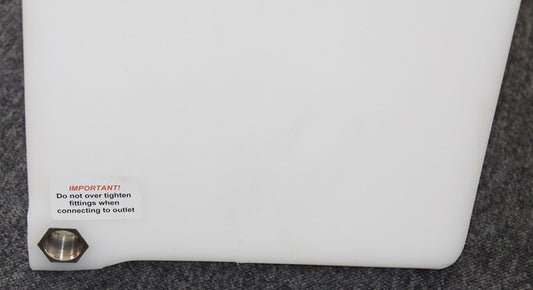 150 liter rumopdelt vandtank lodretVandtank rumopdelt lodret 150 Liter L90cmxB27cmxH75cm