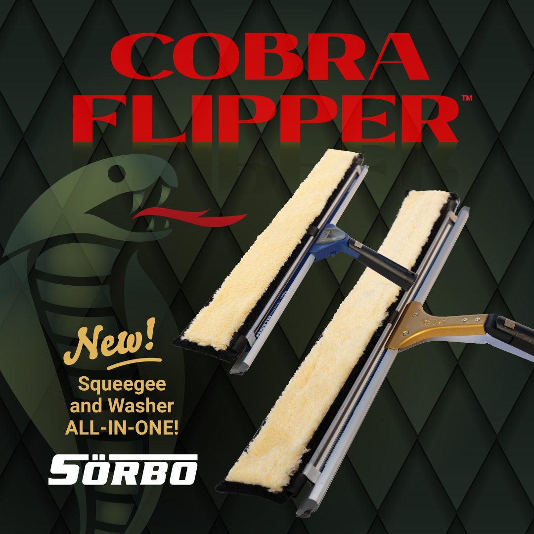 Sörbo 2-1 Cobra Flipper vinduesvasker vinduesskraber