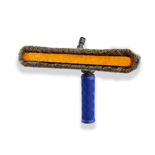 Reach-It ULTRA-LITE BEAST vildsvinebørste med skrubepads til vinduespolering og vinduespudsning.
