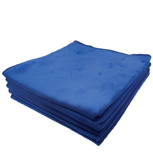 Professionel super absorberende mikrofiberklud 50x50cm til vinduespolering.