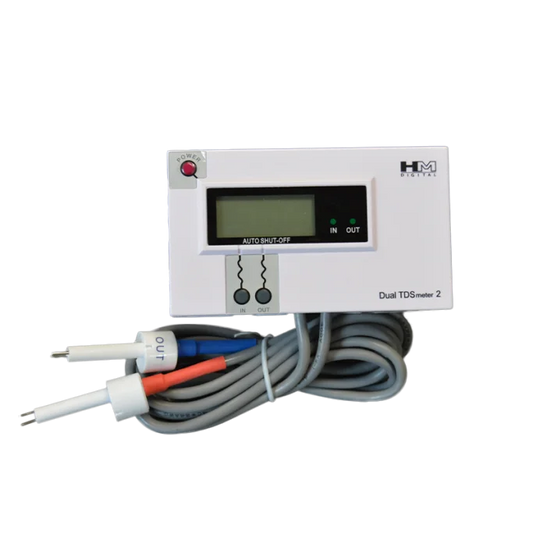 Dobbelt indbygget Vandkvalitetsmåler TDS - PPM