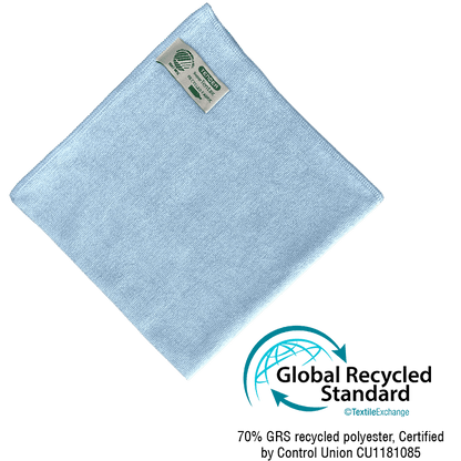 Svanemærket Glasklud, Super Tentax, 40x40cm, mikrofiber 10stk/pak