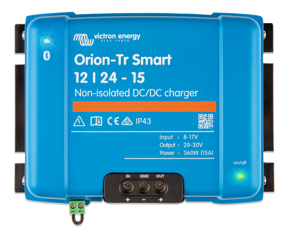 Orion-Tr Smart DC-DC oplader 12/24-15A ikke-isoleret