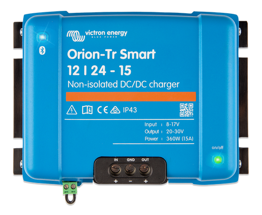 Orion-Tr Smart DC-DC oplader 12/24-15A ikke-isoleret