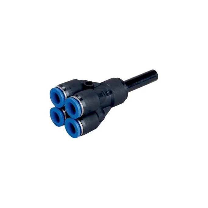 Push in fordeler, slangesamler ø8xø4xø6