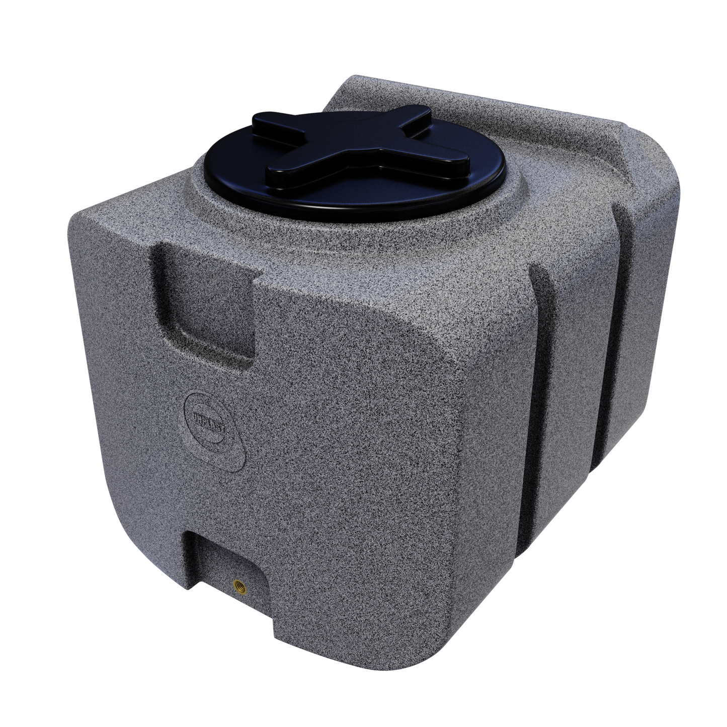 200 liter rektangulær, drikkevandstank L80cmxB52cmxH57cm