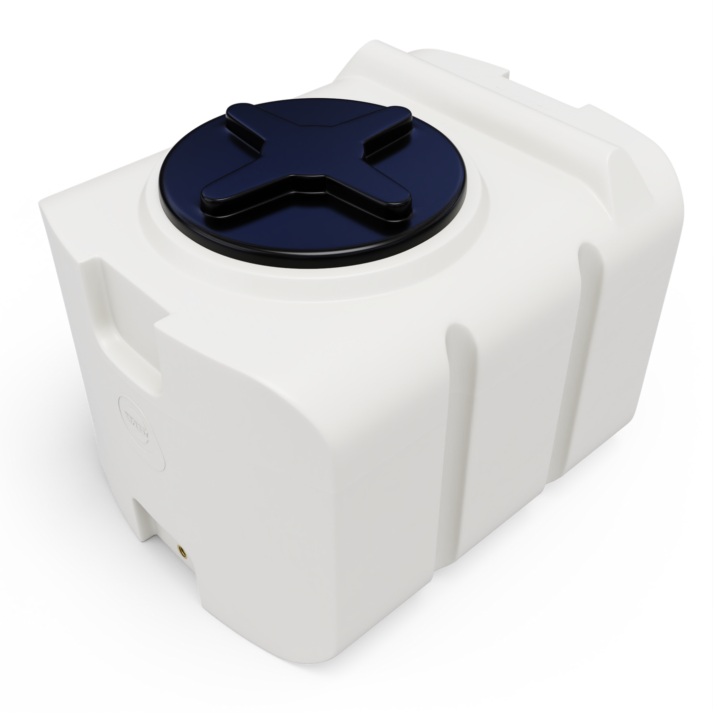 200 liter rektangulær, drikkevandstank L80cmxB52cmxH57cm