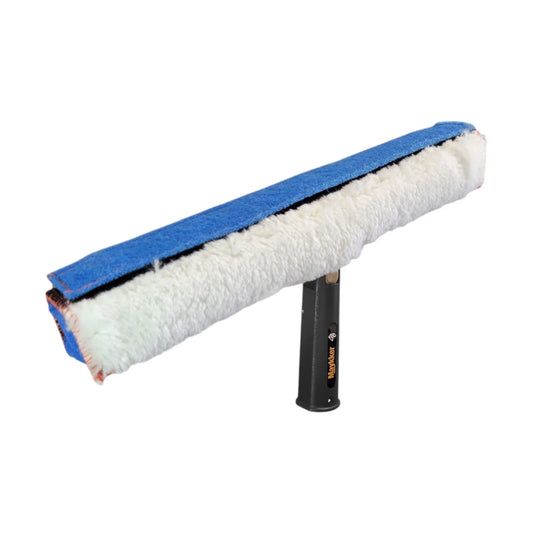 holder med velcro til mikrofiberovertræk for vinduespudsning