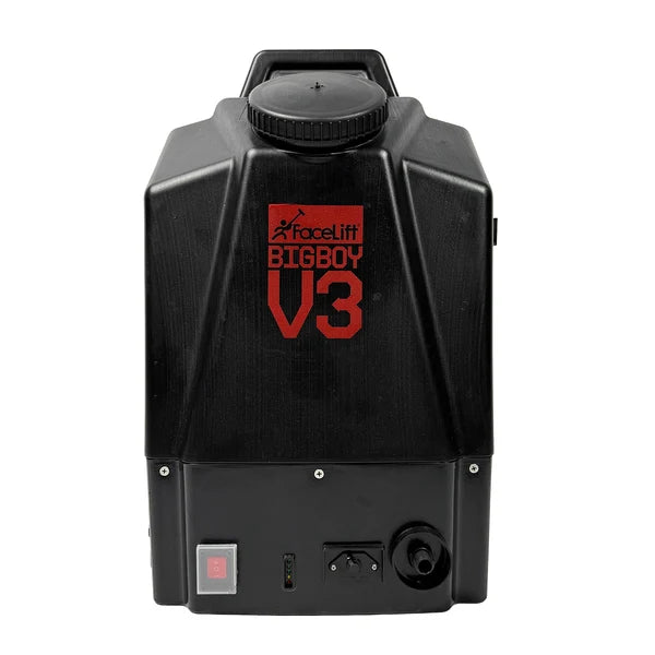 Bigboy v3, 22 Liter vandrygsæk fra Facelift med pumpe og batteri til vinduespudsning med demineraliseret vand.
