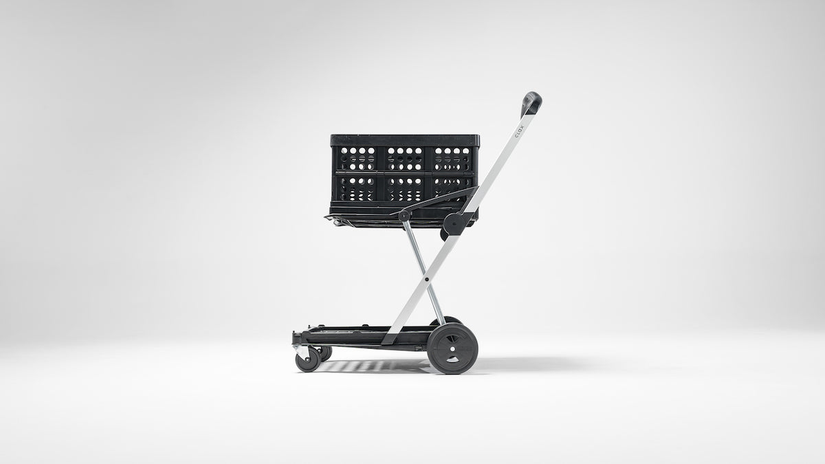 Clax Trolley multivogn med foldekasse, foldbar