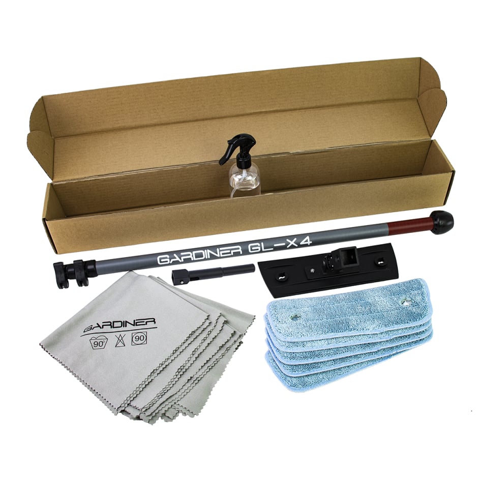 Gardiner Indendørs vinduespudser-sæt