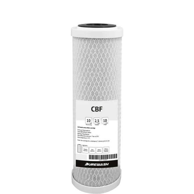 10 Mikron Purewash CBF 10 micron Kulfilter til vandrensning
