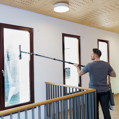 Ninja 6i1 vinduespudsersæt med kulfiber teleskopskaft