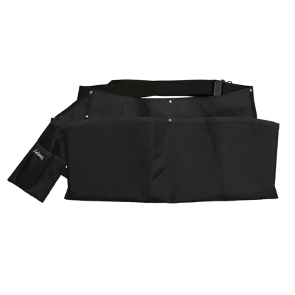 Mulepose med 2 lommer og bælte sort