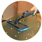 Snow Semi overflade moppe til IPC Cleano indendørs ultra rent vands rengøringssystem.