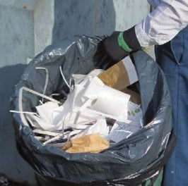 Nifty Nabber Bagger foldbar affaldssæk / sækkeholder