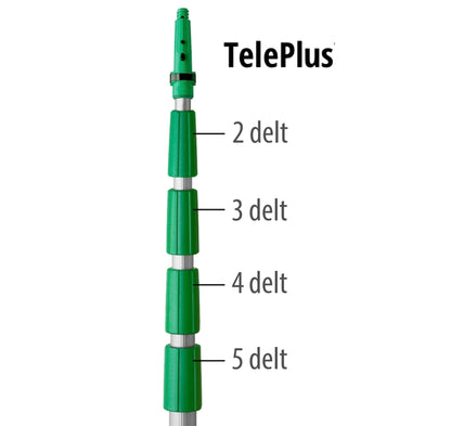 Unger TelePlus Teleskaft 5 delt, 10 meter