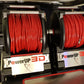 2 mands betjent 700 liter vaskeanlæg med Power-Up 3D elektrisk slangehjul